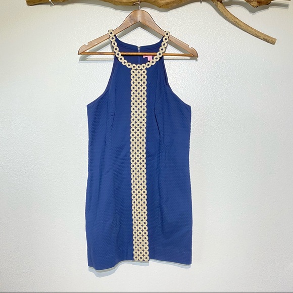 Lilly Pulitzer Navy Sasha Shift - Picture 6 of 8